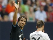 Bóng đá anh, ngoại hạng anh, lịch thi đấu euro 2012, Raul tiếp tục gây ấn tượng với "cú đúp" vào lưới Bayern